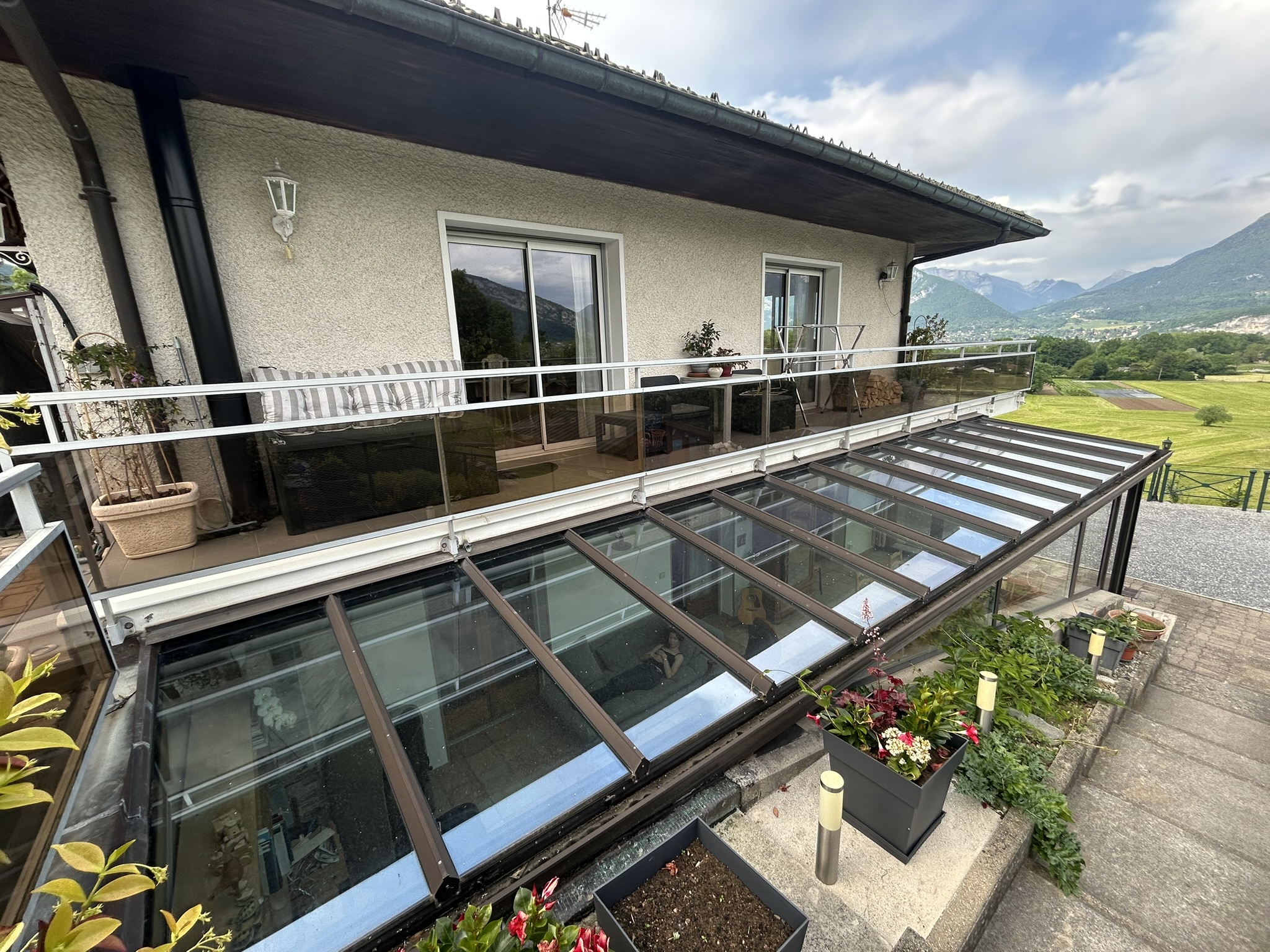 Nettoyage de véranda chez un particulier