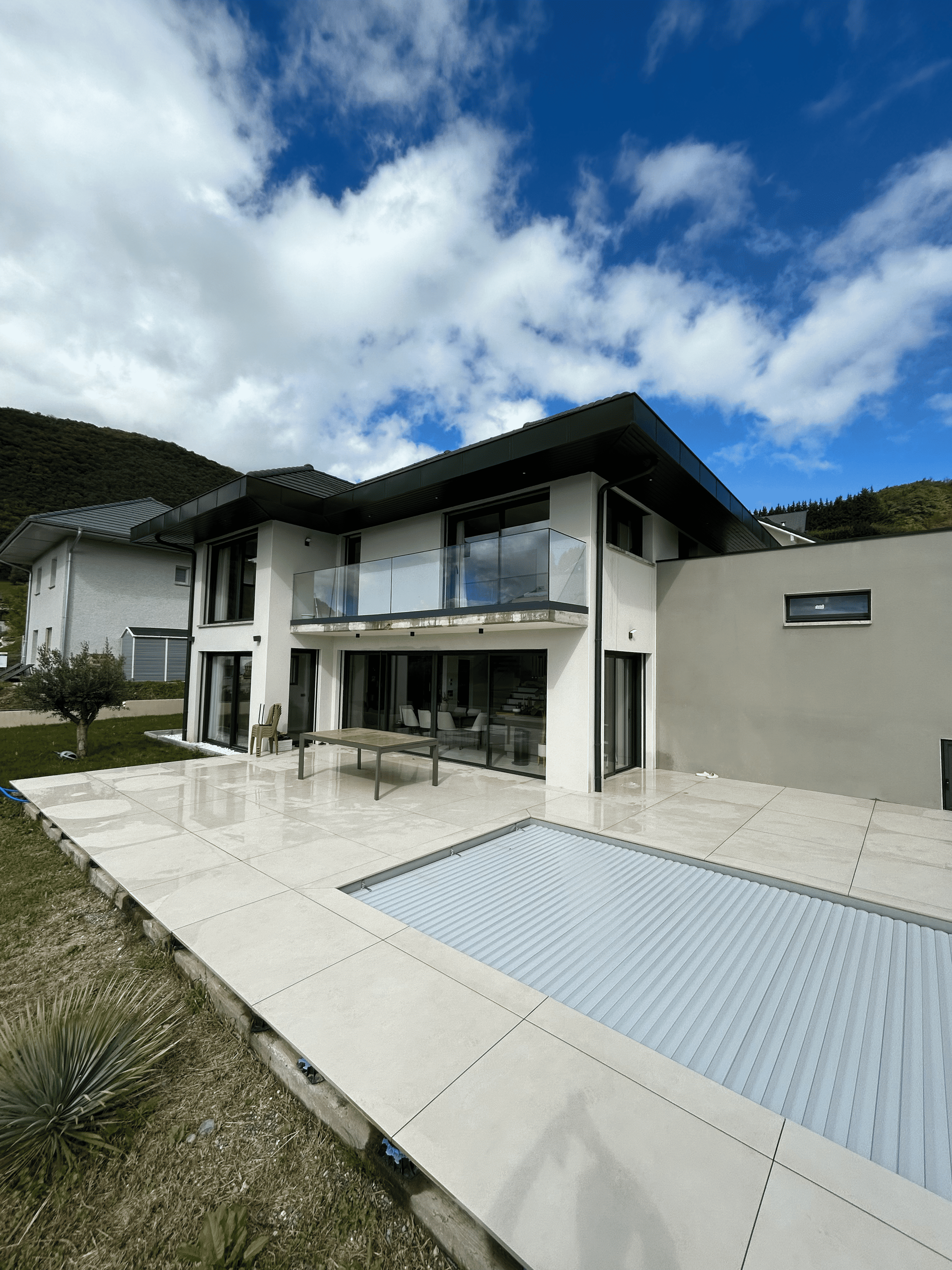 Nettoyage de vitres et baies vitrées chez un particulier